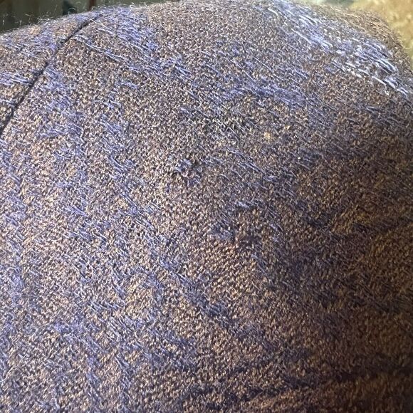 Geiger Austria Vintage Long Pleated Wool Midi Skirt Size 38 Purple Plaid - Picture 16 of 16